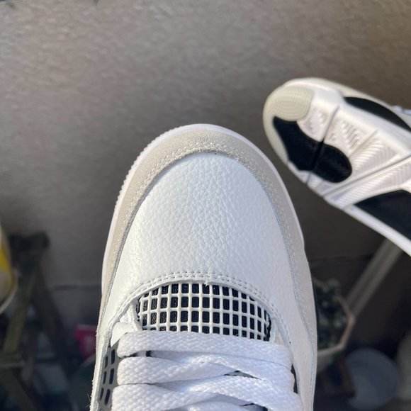 Jordon 4 'Grey Nike Series men's basketball shoes - Picture 6 of 6